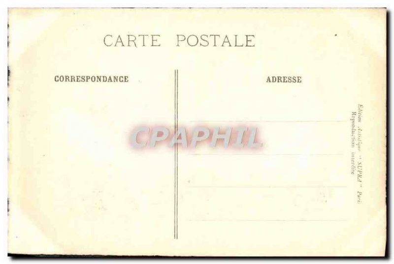 Old Postcard Chateau De St Brisson