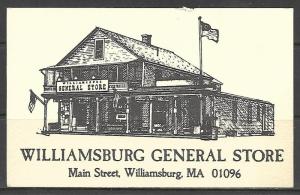 Massachusetts, Williamsburg - General Store - [MA-358]