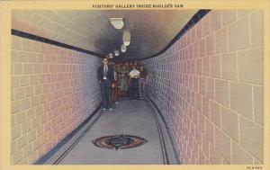 Visitors Gallery Inside Boulder Dam Boulder City Nevada