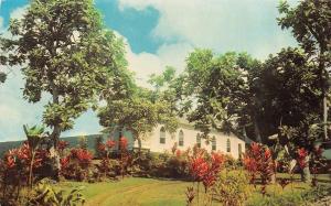 HI, Hawaii   ST BENEDICT'S CATHOLIC CHURCH & INTERIOR   c1960's TWO Postcards