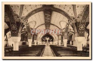 Basilica of Lisieux Old Postcard The crypt (General view)