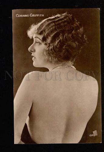 049158 Semi-Nude Corinne GRIFFITH Movie Star Vintage PHOTO PC