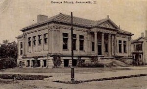 Carnegie Library - Jacksonville, Illinois IL