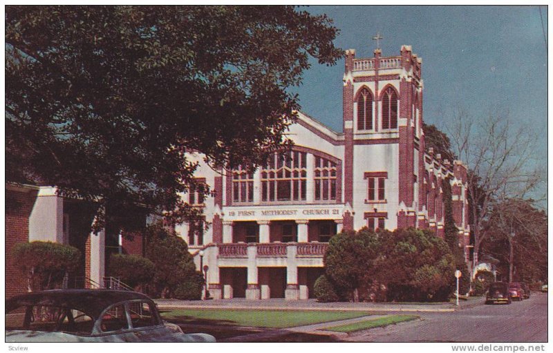 First Methodist Church, Orange, Texas, 1950-1960s