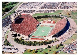 IN, Bloomington INDIANA UNIVERSITY HOMECOMING FOOTBALL GAME~Stadium 4X6 Postcard