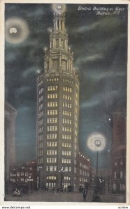 BUFFALO , New York, 1910s ; Electric Building at Night