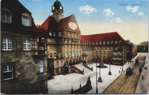 Germany Cassel Rathaus Kassel Vintage Postcard C136