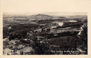 Garvin Mesa Colorado 1933 RPPC Real Photo Postcard The Valley by Walker