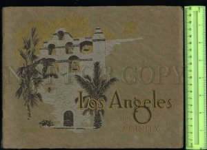 229651 USA LOS ANGELES & vicinity Vintage ALBUM illustrations