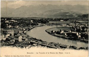 CPA GRENOBLE - La TRONCHE et la Chaine des ALPES (273097)