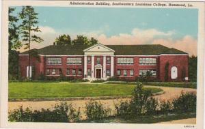 Louisiana Hammond Administration Building Southeastern Louisiana College Curt...