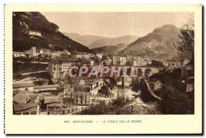 Old Postcard Saint Claide Viaduct On The Bienne