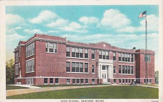 Maine Sanford High School 1930