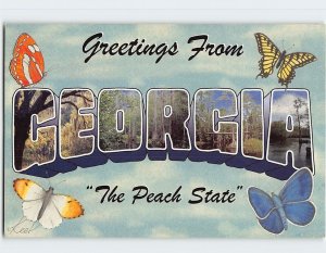 M-162667 Greetings from Georgia The Peach State