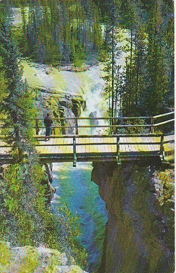 Canada Alberta Jasper Sunwapta Canton and Falls