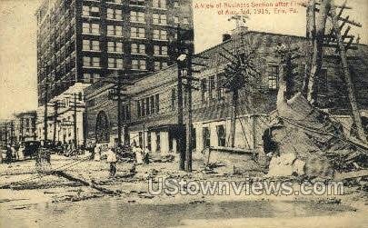 After Flood, Aug. 3, 1915 - Erie, Pennsylvania