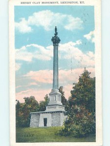 W-border MONUMENT SCENE Lexington Kentucky KY AE7773
