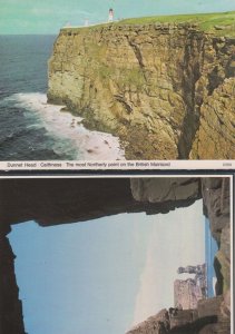 Dunnet Head Stacks Caithness 2x Postcard s