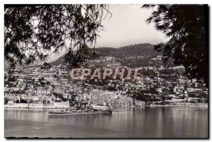 Old Postcard Villefranche Sur Mer L & # 39escadre moored boats