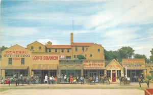 Dodge City Kansas 1950s Postcard Front Street General Store