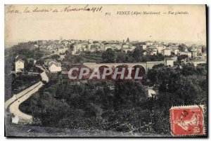 Postcard Old Vence Alpes Maritimes General view