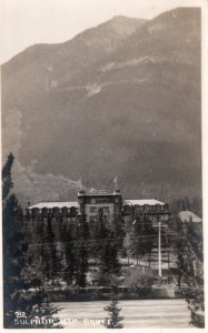 13570 Banff Hotel & Sulphur Mountain RPPC