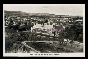 h2143 - Isle of Wight - Aerial View, YMCA Winchester House, Shanklin - postcard