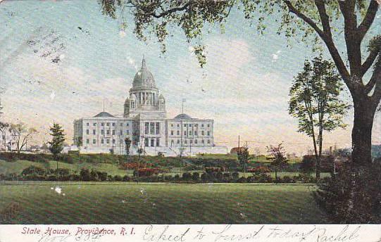 Rhode Island Providence State House 1905