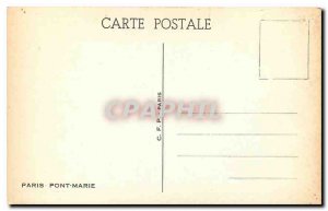 Old Postcard Paris Pont Marie
