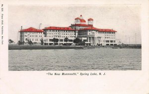 The New Monmouth Hotel, Spring Lake, New Jersey, Early Postcard, Unused