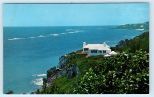 TUCKER'S TOWN, Bermuda ~ View from MID OCEAN CLUB Golf Course 1960s-70s Postcard