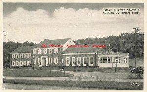 PA, Bedford County, Pennsylvania, Esso Midway Gas Station, Howard Johnson