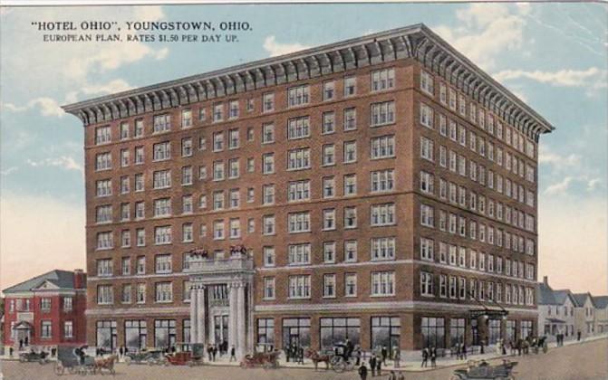 Ohio Youngstown Hotel Ohio 1917