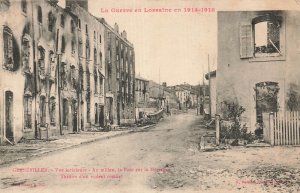 WW1 (GUERRE 1914-1915) GERBEVILLE FRANCE-U S SOLDIER MESSAGE~PHOTO POSTCARD