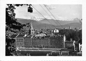 BR43349 teleferique de la bastille au fond le taillefer Grenoble   France