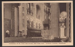 NYC Cathedral of St. John the Divine Interior looking Northeast ~ WB