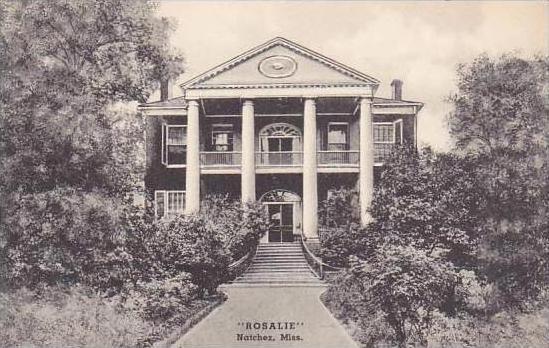 Mississippi Natchez Rosalie Albertype