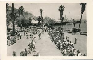 RPPC Steamers Arriving at Catalina Island CA, California