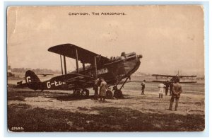 BRITISH DE HAVILLAND AIRCO DH.9C G-EBDD AIRPLANE PLANE POSTCARD (GA4)