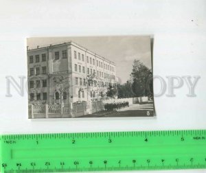 433624 USSR Vyborg high school 1964 year miniature photo card