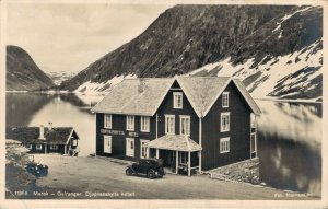 Norway Merok Geiranger Djupvasshytta Hotell RPPC 06.52 