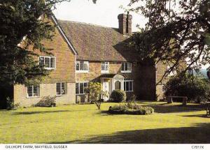 Gillhope Farm Farming Mayfield Sussex Postcard