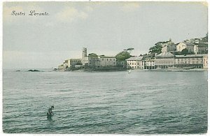 Vintage postcard - GENOA: Sestri Levante-
