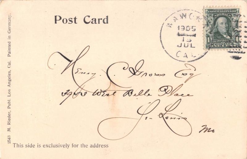 YOSEMITE VALLEY CA GLACIER POINT~3,250 FEET HIGH~RIEDER #...