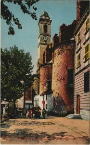 CPA Bastia La Cathedrale vue du Marche CORSICA (1078140)