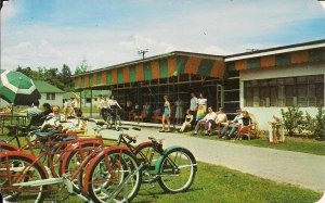 Bushkill PA Pocono Mts., Fernwood Resort, BICYCLES, 1960 Pennsylvania Chrome