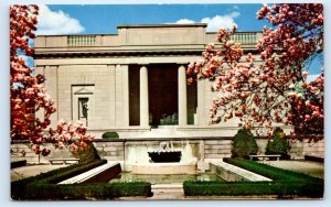 PHILADELPHIA, PA Pennsylvania ~ SPRINGTIME View RODIN MUSEUM c1960s  Postcard