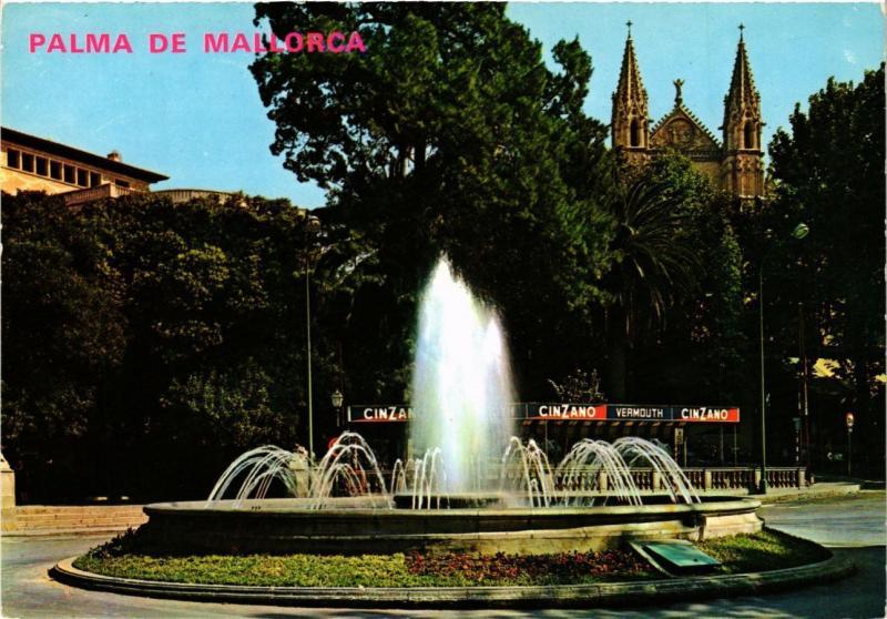 CPA Espagne-Mallorca-Palma de Mallorca-La Place de la Reine (323331)