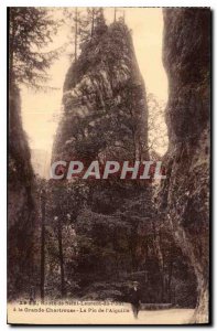 Postcard Old Saint Laurent Route du Pont Grande Chartreuse Peak Aiguille