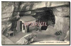 Old Postcard Postcards Sassenage l & # 39entree caves